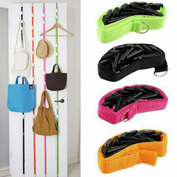 Adjustable Over Door Straps Hanger